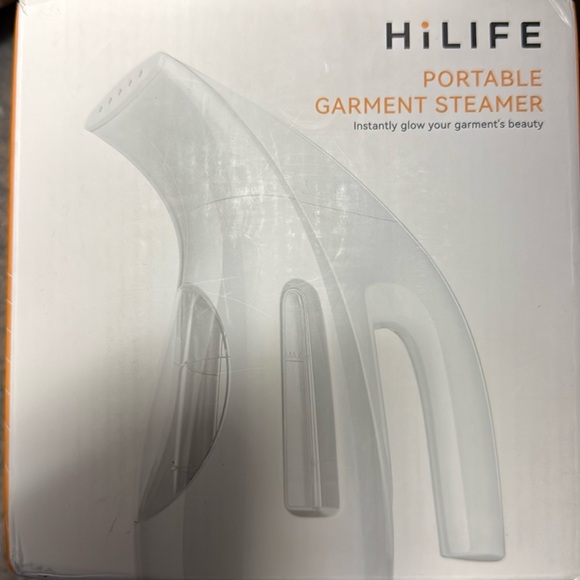 New Hilife Portable Garment Steamer Removes Wrinkle Strong Steam/ 240 ml - Picture 1 of 4